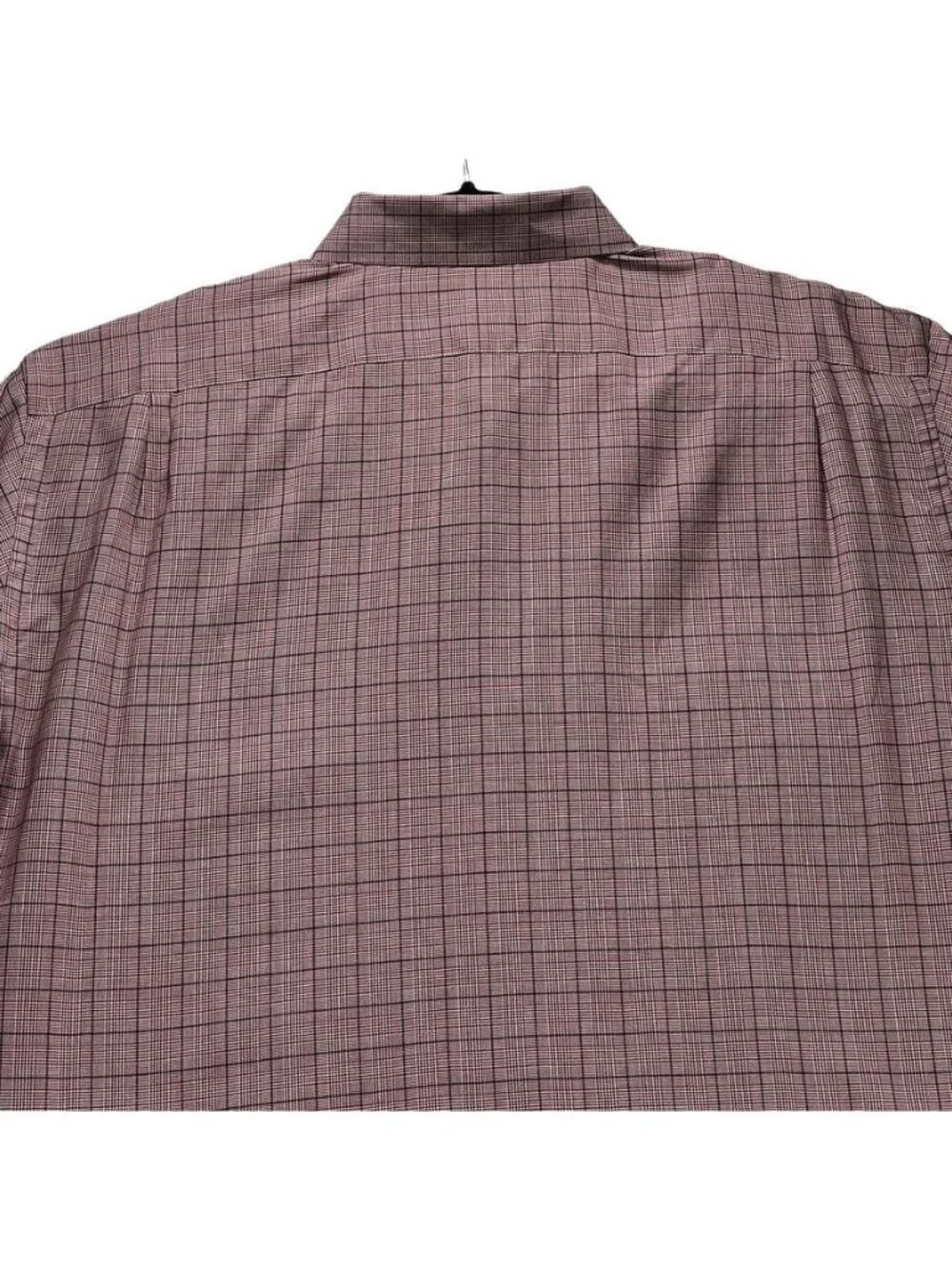 Cremeux Classics XXL Red Plaid 100% Cotton Mens Button-Down Shirt - Picture 9 of 14